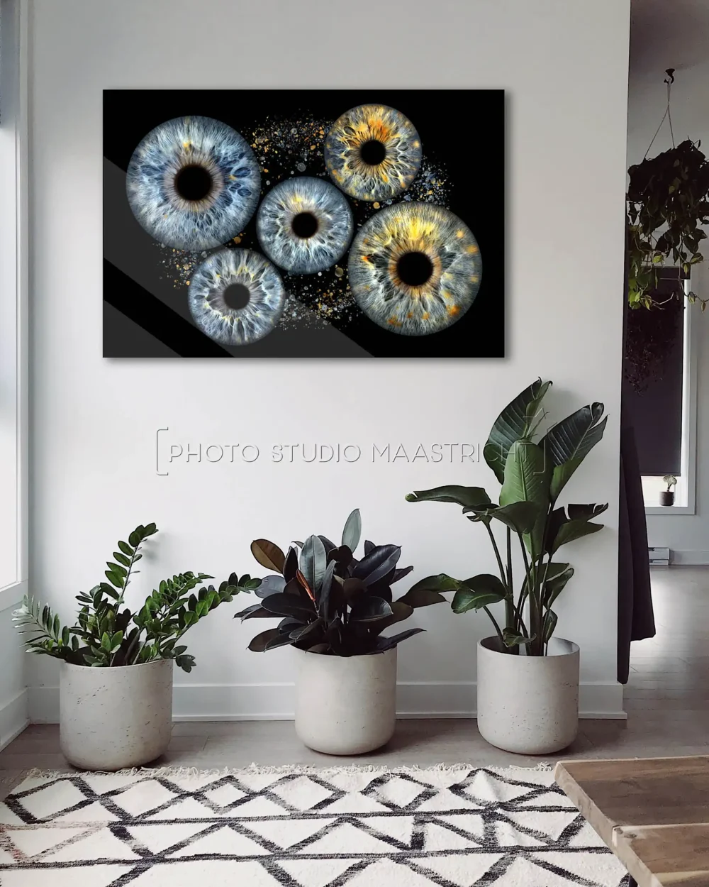 Iris Art foto - Design - Clash dots ring - Vijf irissen - Interior