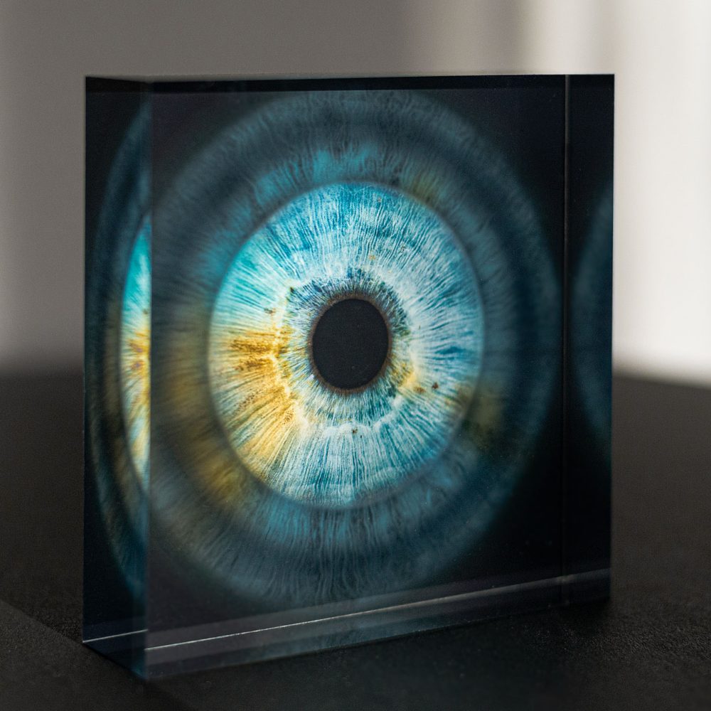 Iris fotografie cadeau - Acryl block